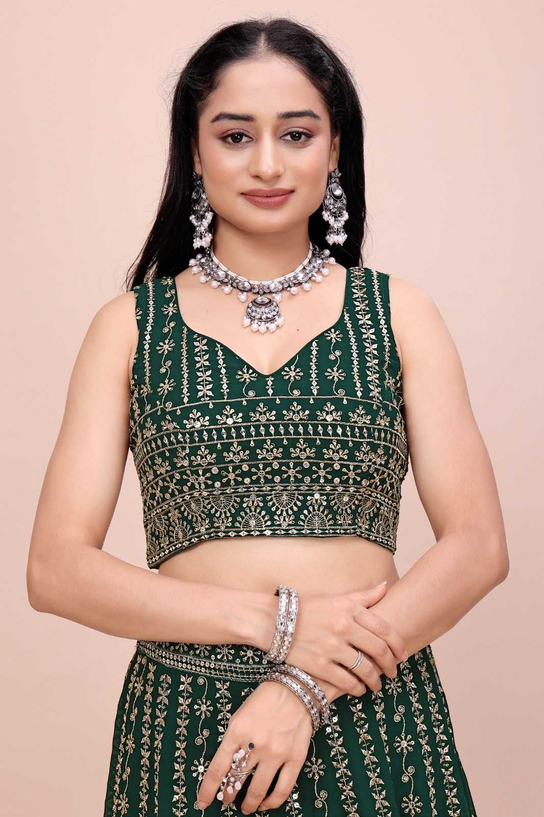 YNF Wholesale Georgette Designer Lehenga  | Surat Manufacturer