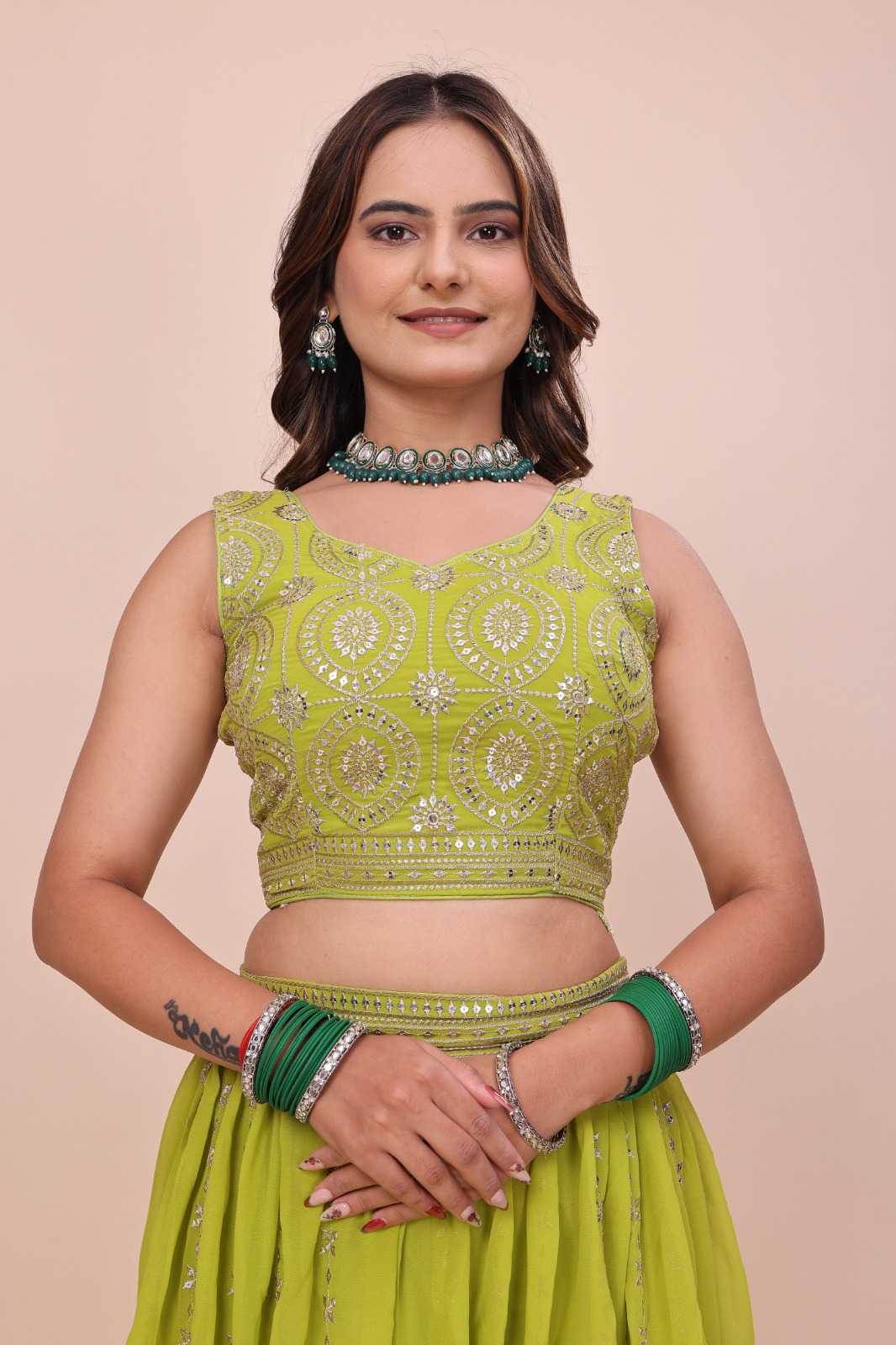 YNF Wholesale Faux Georgette Designer Lehenga  | Surat Manufacturer