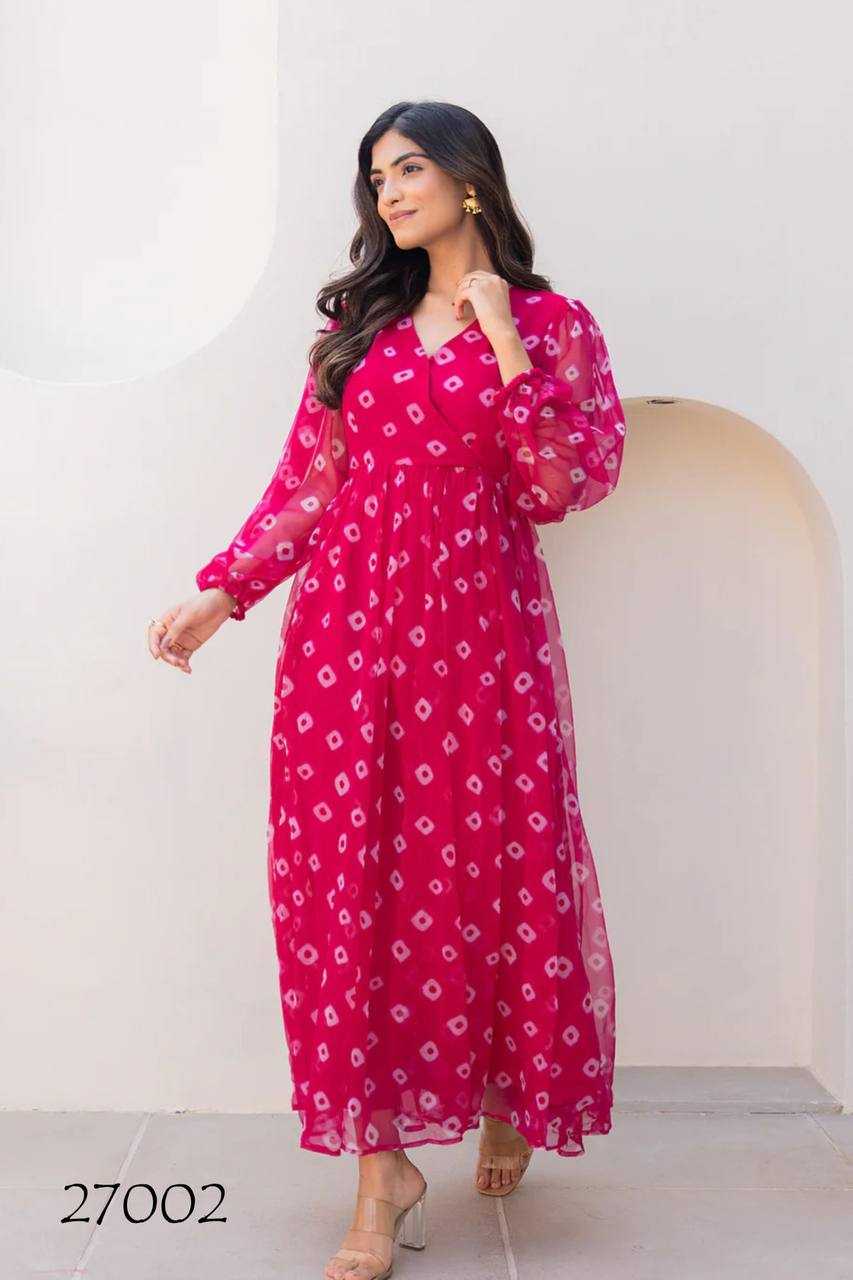 YNF Wholesale Faux Georgette Embroidery Gowns KESH744 27 | Surat Manufacturer
