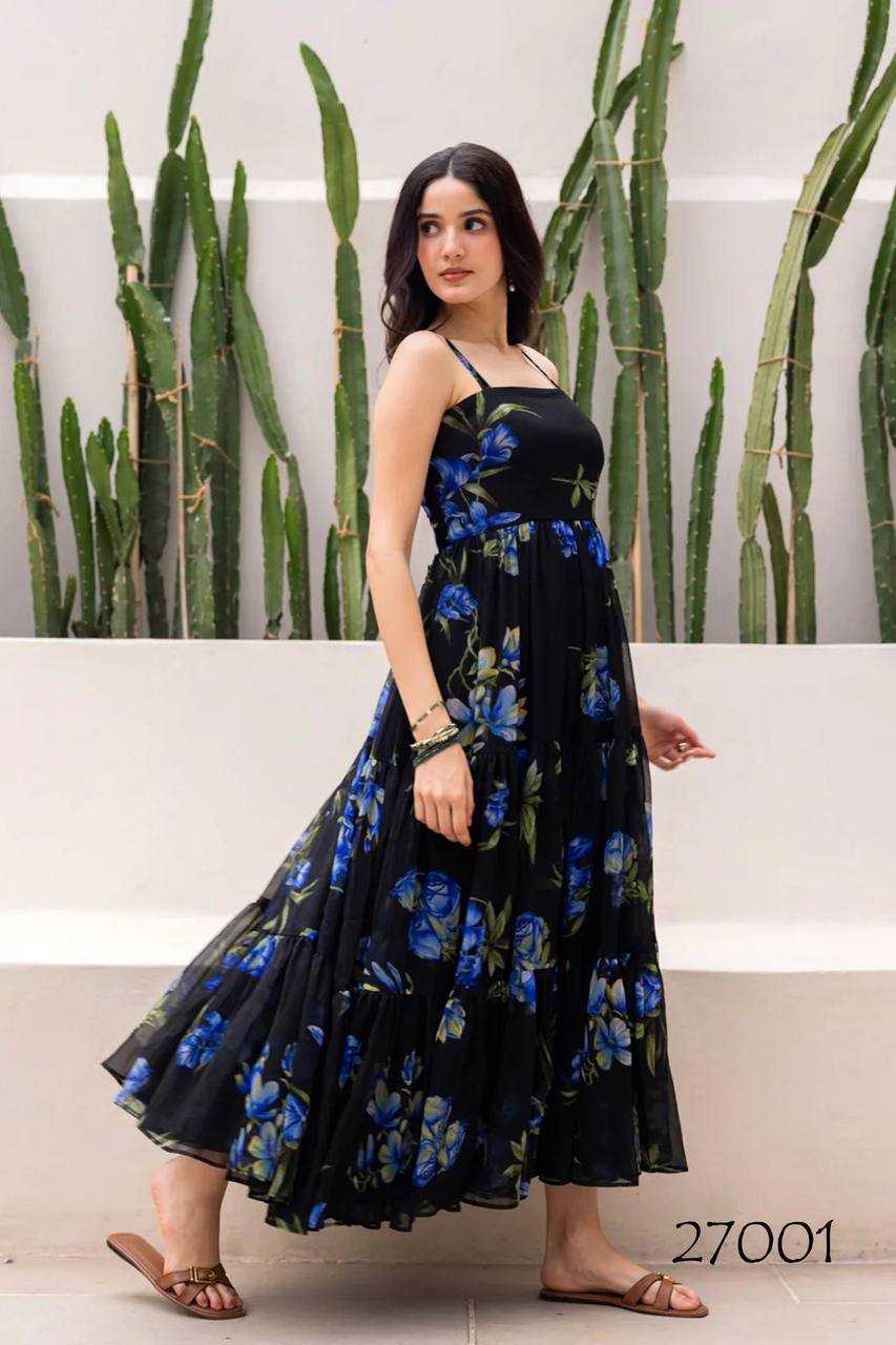 YNF Wholesale Faux Georgette Embroidery Gowns KESH744 27 | Surat Manufacturer