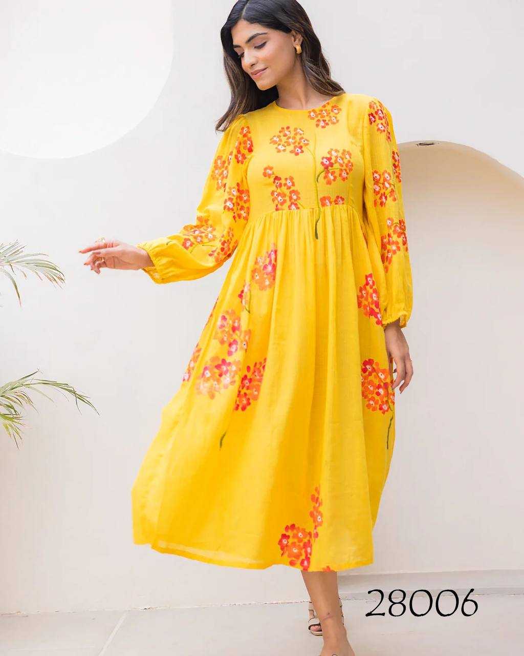 YNF Wholesale Kota Checks Printed Gowns KESH744 28 | Surat Manufacturer
