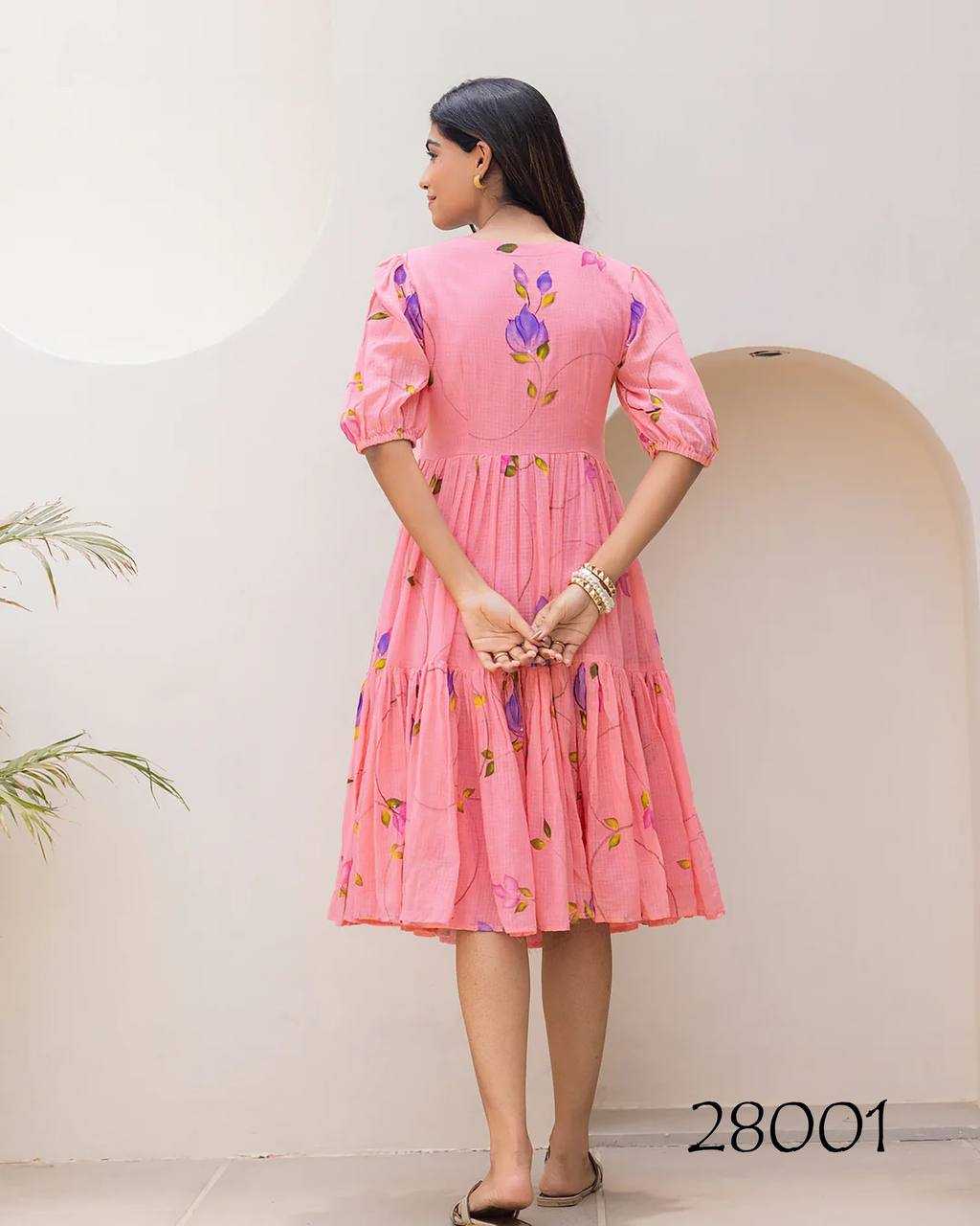 YNF Wholesale Kota Checks Printed Gowns KESH744 28 | Surat Manufacturer