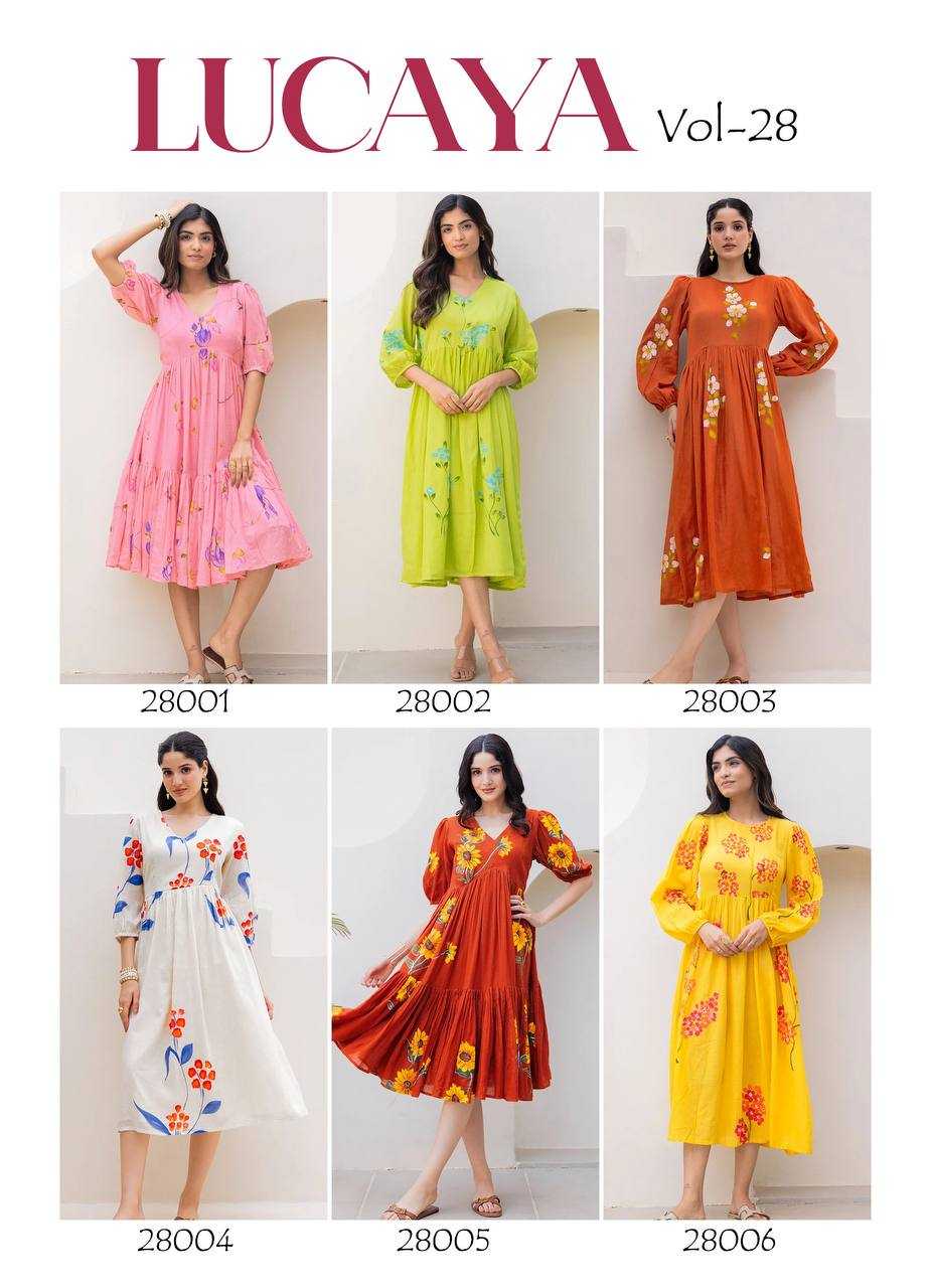 YNF Wholesale Kota Checks Printed Gowns KESH744 28 | Surat Manufacturer