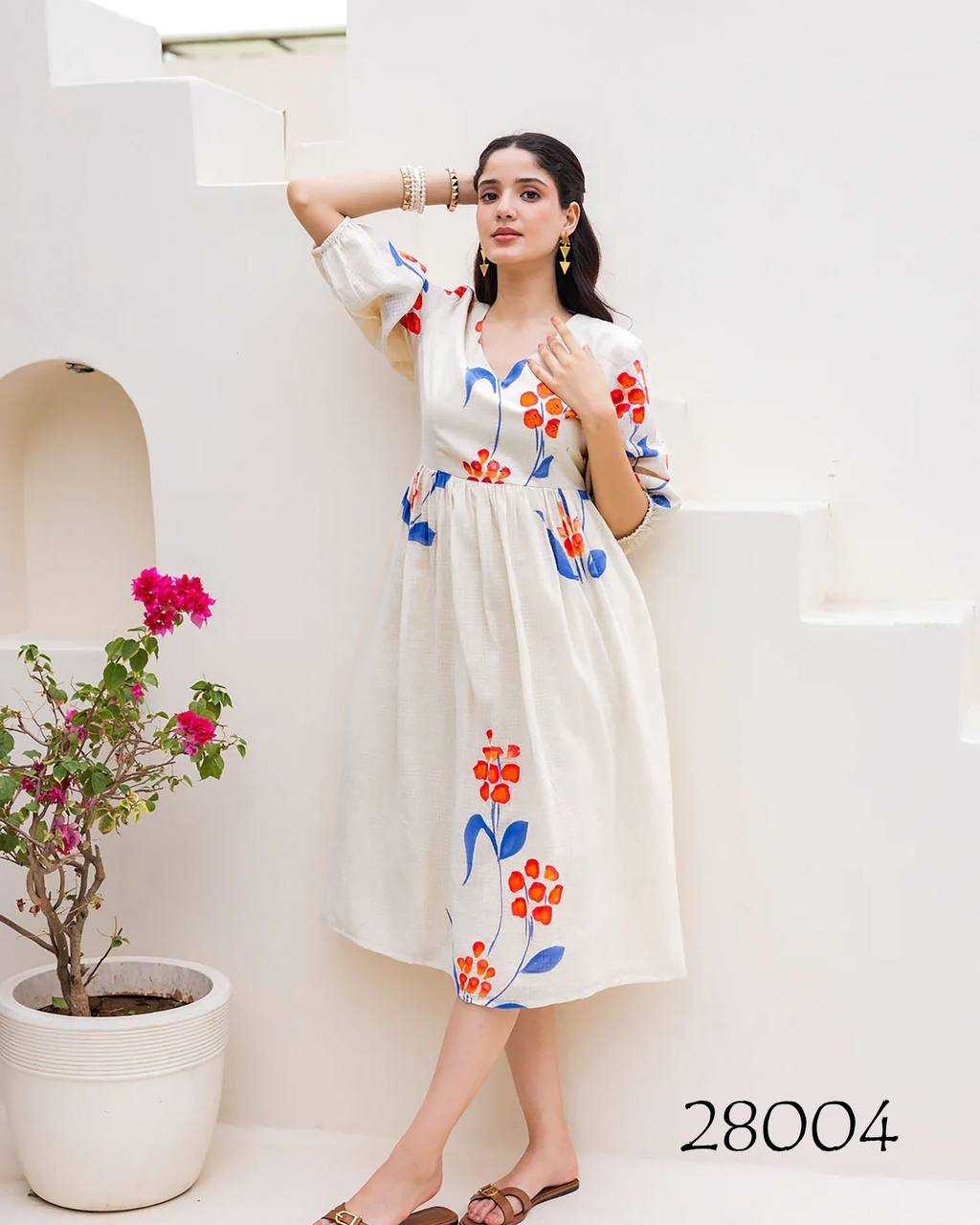 YNF Wholesale Kota Checks Printed Gowns KESH744 28 | Surat Manufacturer
