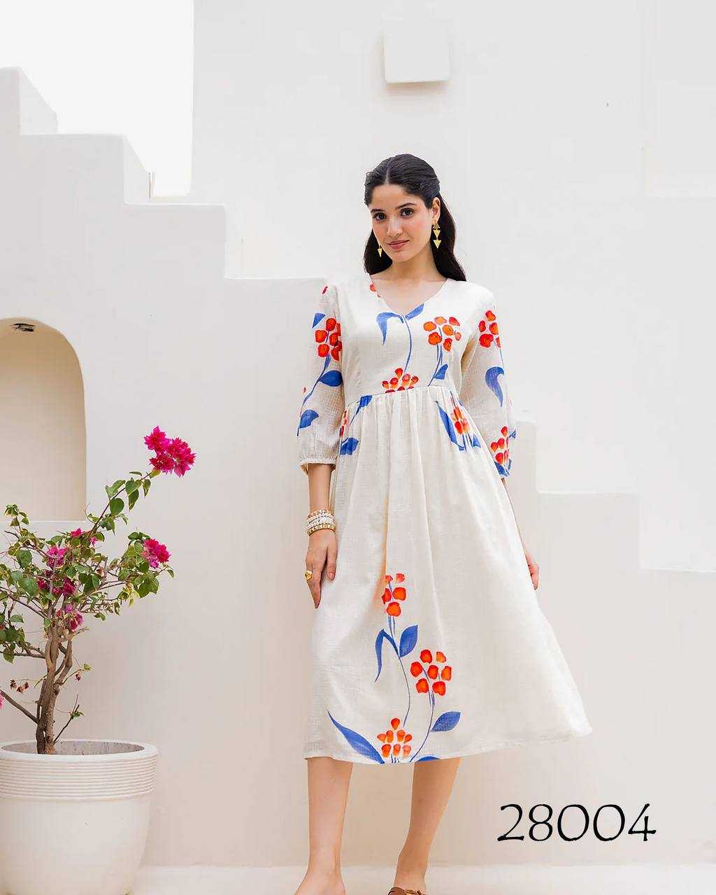 YNF Wholesale Kota Checks Printed Gowns KESH744 28 | Surat Manufacturer