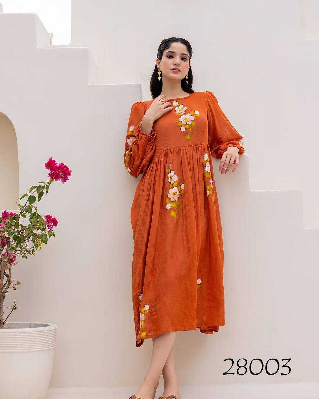 YNF Wholesale Kota Checks Printed Gowns KESH744 28 | Surat Manufacturer