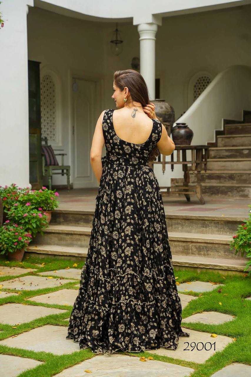YNF Wholesale Georgette Printed Gowns KESH744 29 | Surat Manufacturer