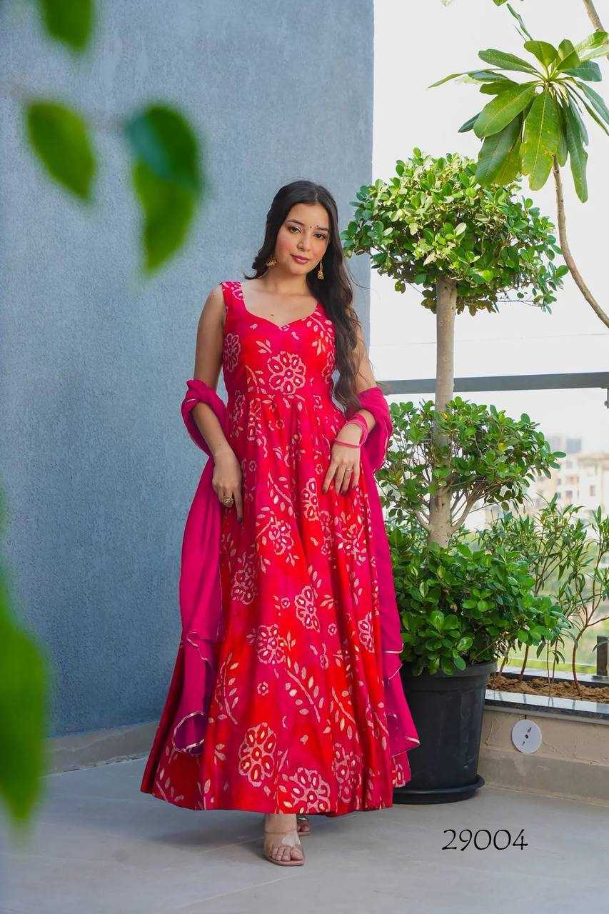 YNF Wholesale Georgette Printed Gowns KESH744 29 | Surat Manufacturer