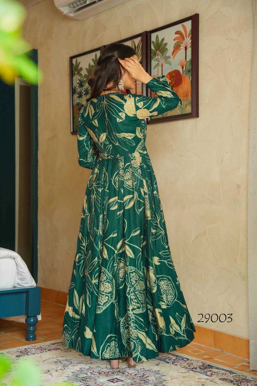 YNF Wholesale Georgette Printed Gowns KESH744 29 | Surat Manufacturer