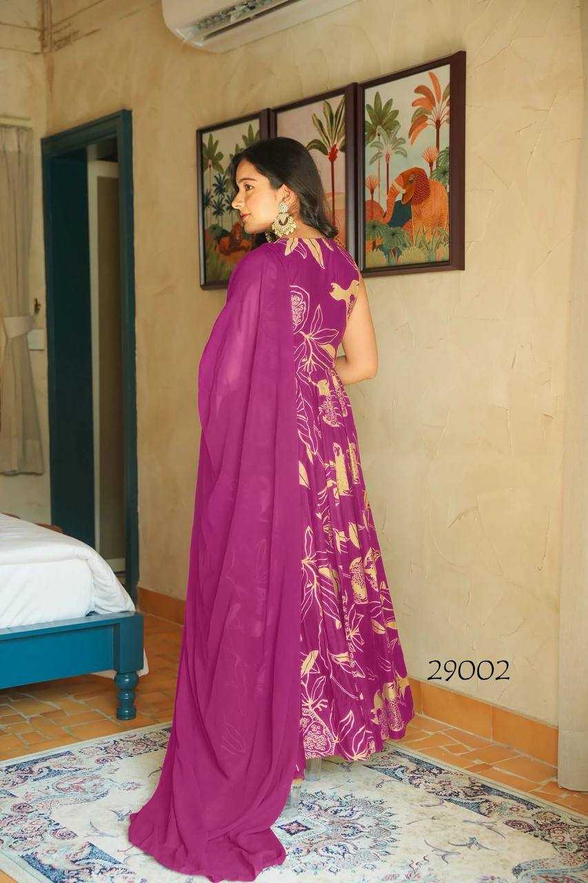 YNF Wholesale Georgette Printed Gowns KESH744 29 | Surat Manufacturer