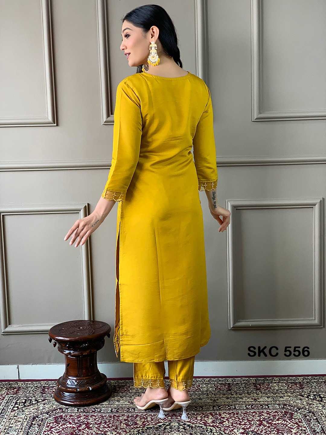 YNF Wholesale Slub Silk Festive Kurtis KESH744 556 | Surat Manufacturer