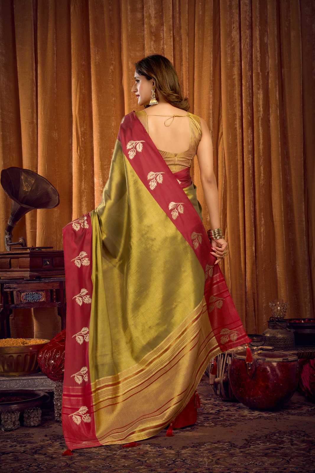 YNF Wholesale Tissue Designer Sarees  | Surat Manufacturer