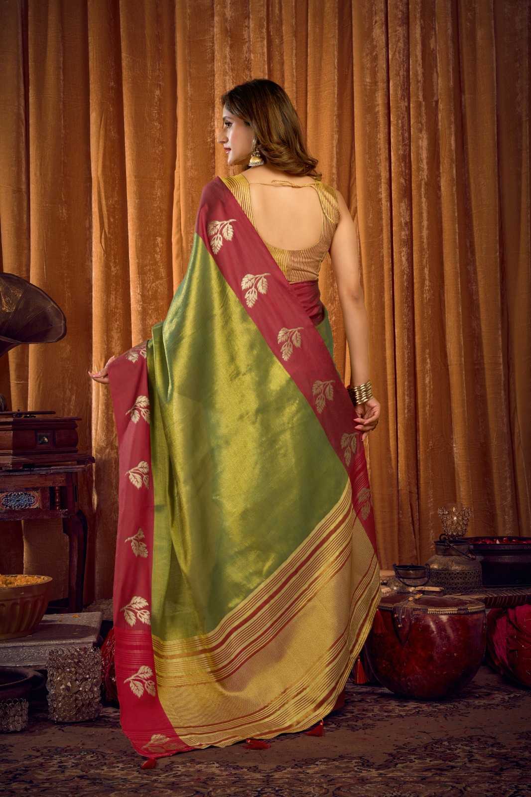 YNF Wholesale Tissue Designer Sarees  | Surat Manufacturer