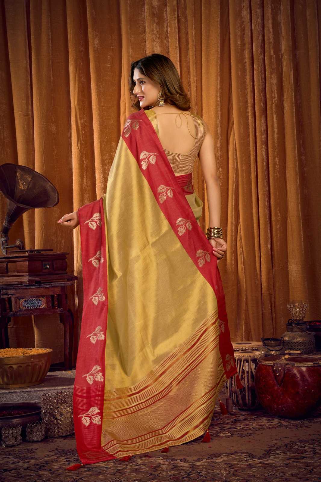 YNF Wholesale Tissue Designer Sarees  | Surat Manufacturer