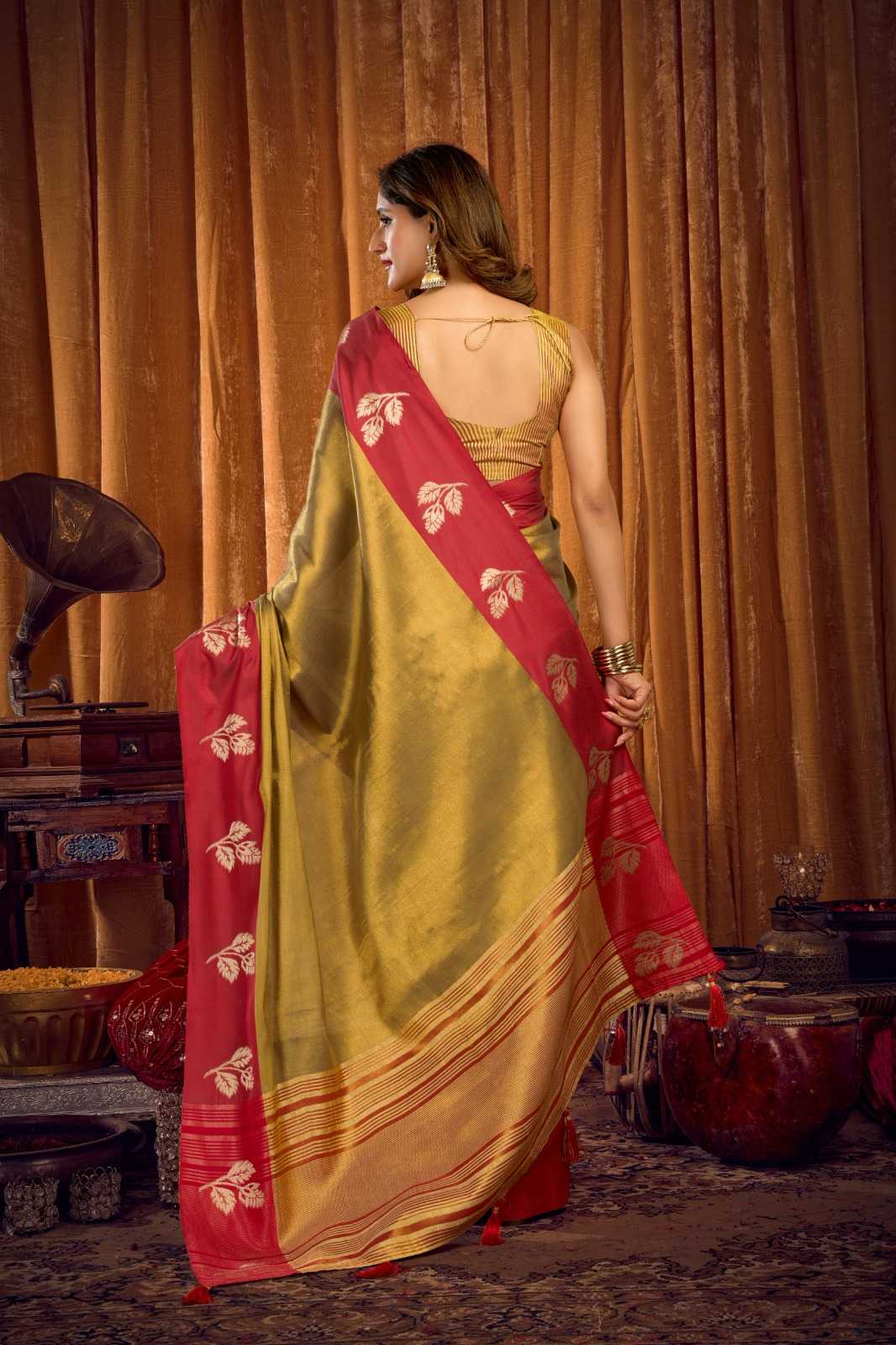 YNF Wholesale Tissue Designer Sarees  | Surat Manufacturer