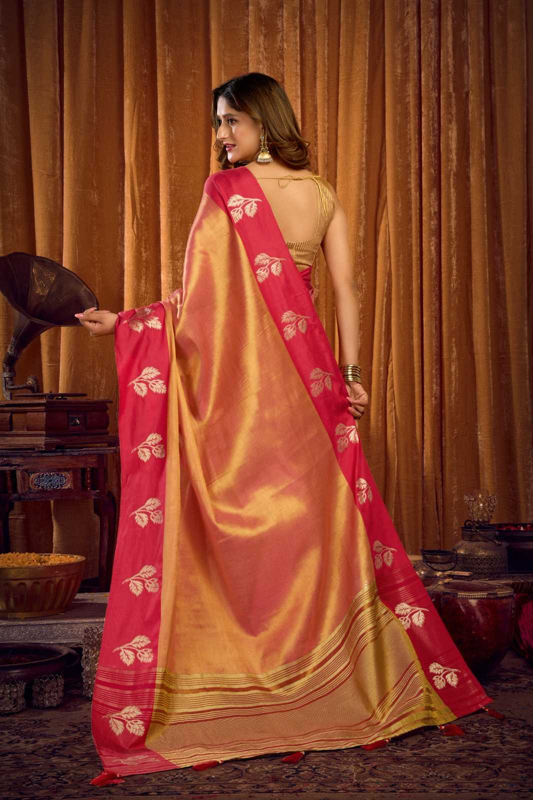 YNF Wholesale Tissue Designer Sarees  | Surat Manufacturer
