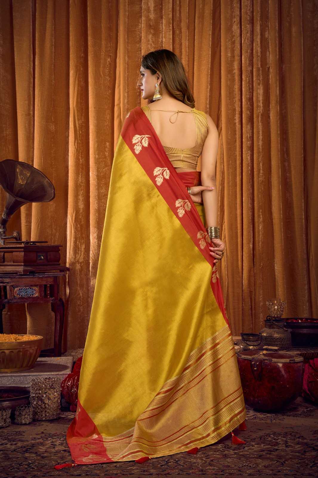 YNF Wholesale Tissue Designer Sarees  | Surat Manufacturer