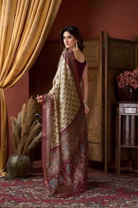 YNF Wholesale Heavy Silk Printed Sarees KESH744 SAAMAIRA | Surat Manufacturer