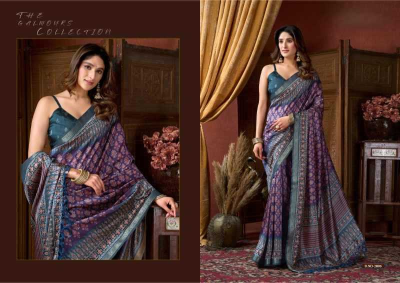 YNF Wholesale Heavy Silk Printed Sarees KESH744 SAAMAIRA | Surat Manufacturer