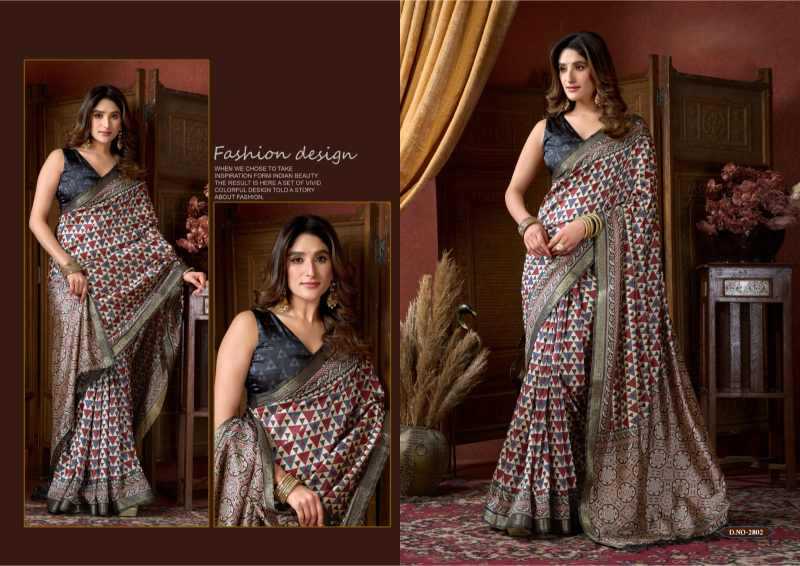 YNF Wholesale Heavy Silk Printed Sarees KESH744 SAAMAIRA | Surat Manufacturer