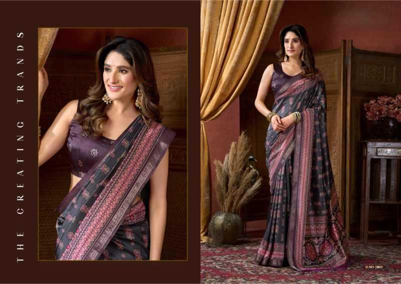 YNF Wholesale Heavy Silk Printed Sarees KESH744 SAAMAIRA | Surat Manufacturer