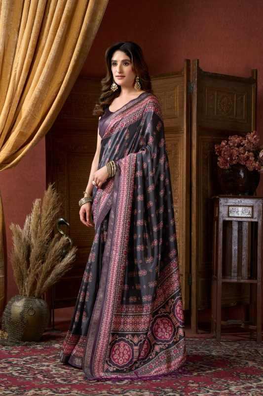 YNF Wholesale Heavy Silk Printed Sarees KESH744 SAAMAIRA | Surat Manufacturer