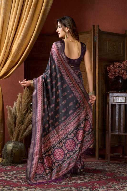 YNF Wholesale Heavy Silk Printed Sarees KESH744 SAAMAIRA | Surat Manufacturer