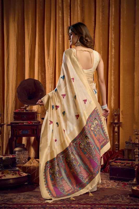 YNF Wholesale Khadi Cotton Jacquard Saree KESH744 SHRUTI | Surat Manufacturer