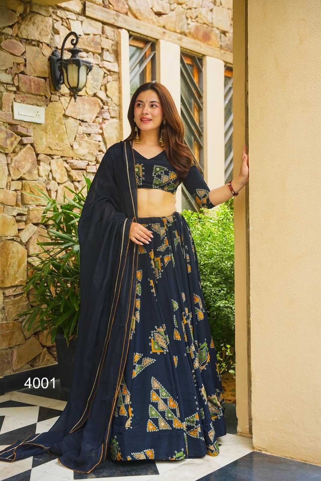 YNF Wholesale Crepe Silk Designer Lehenga  | Surat Manufacturer