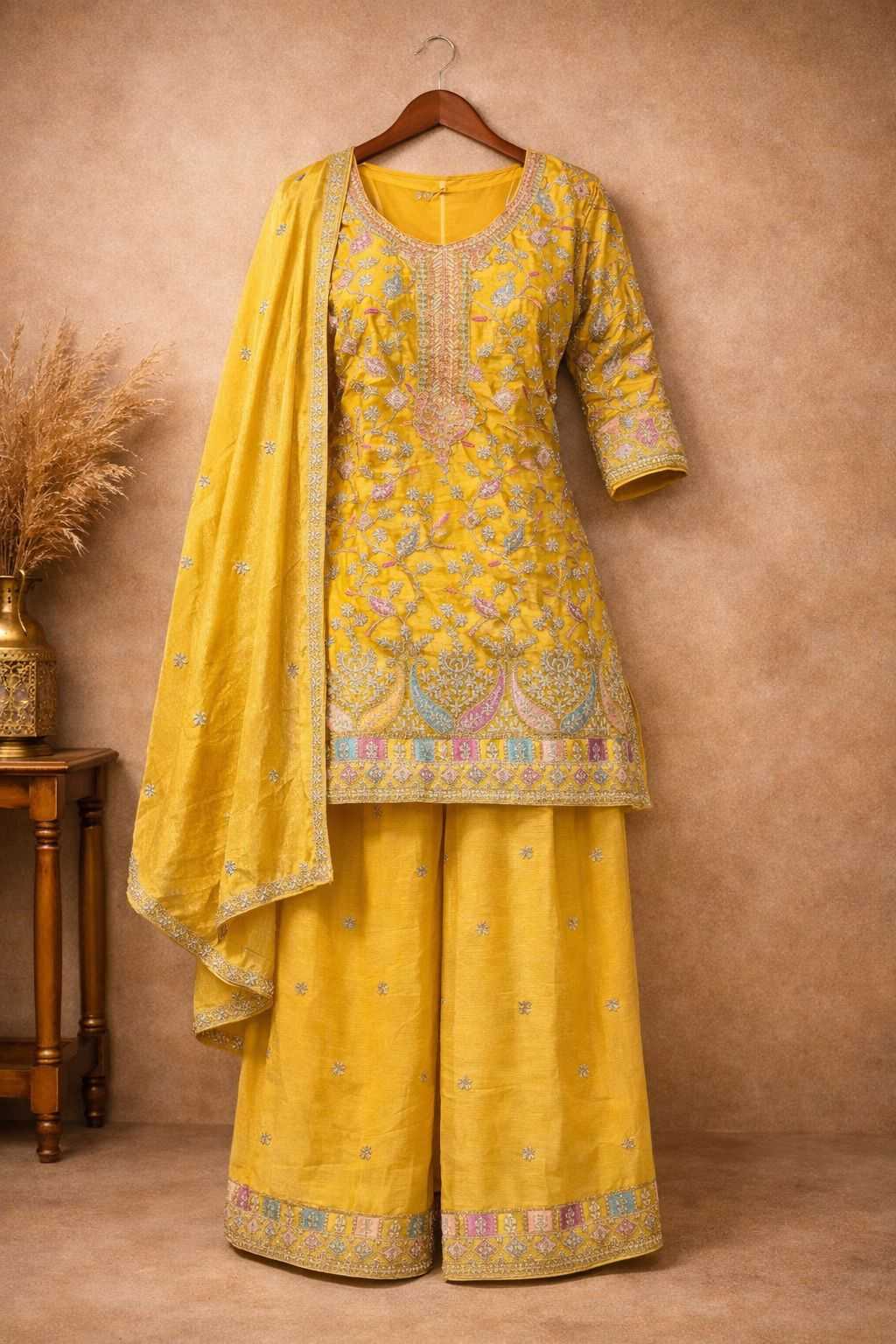 YNF Wholesale Chinon Embroidery Suits KESH745 5103 | Surat Manufacturer