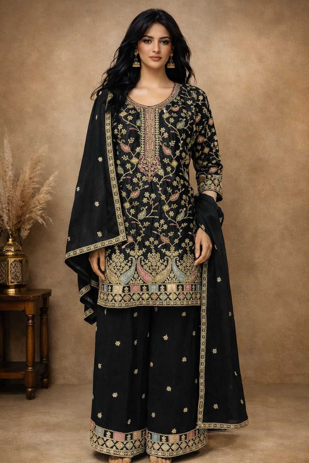 YNF Wholesale Chinon Embroidery Suits KESH745 5103 | Surat Manufacturer