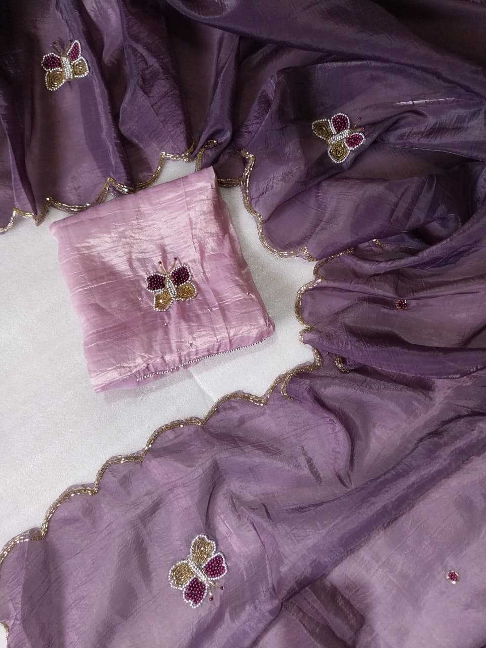 YNF Wholesale Crunchi Designer Sarees  | Surat Manufacturer