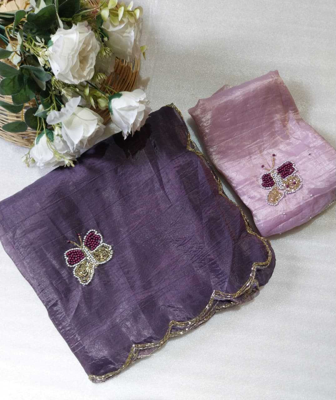 YNF Wholesale Crunchi Designer Sarees  | Surat Manufacturer