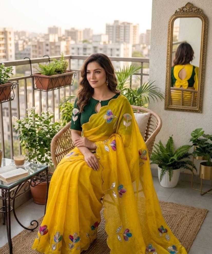 YNF Wholesale Georgette Designer Sarees  | Surat Manufacturer