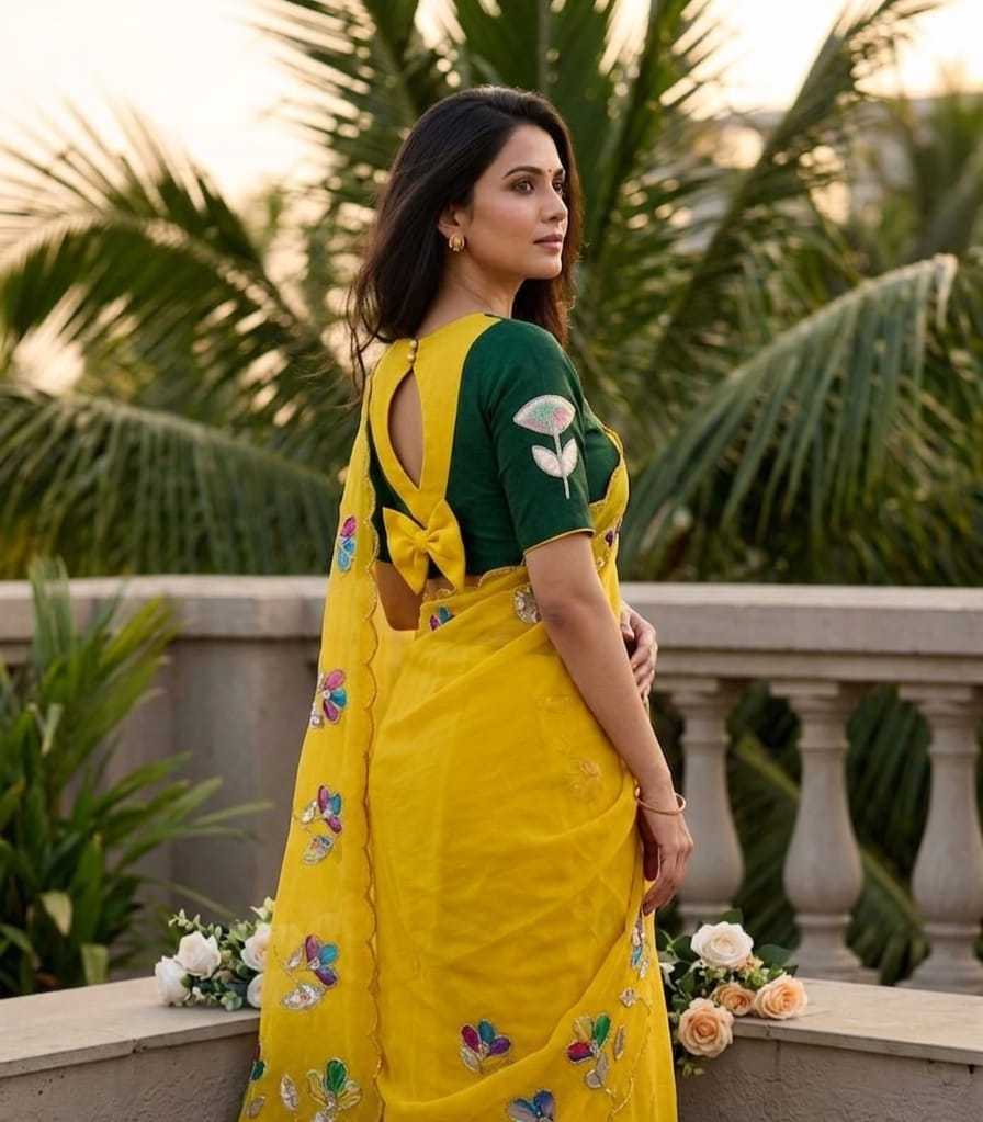 YNF Wholesale Georgette Designer Sarees  | Surat Manufacturer