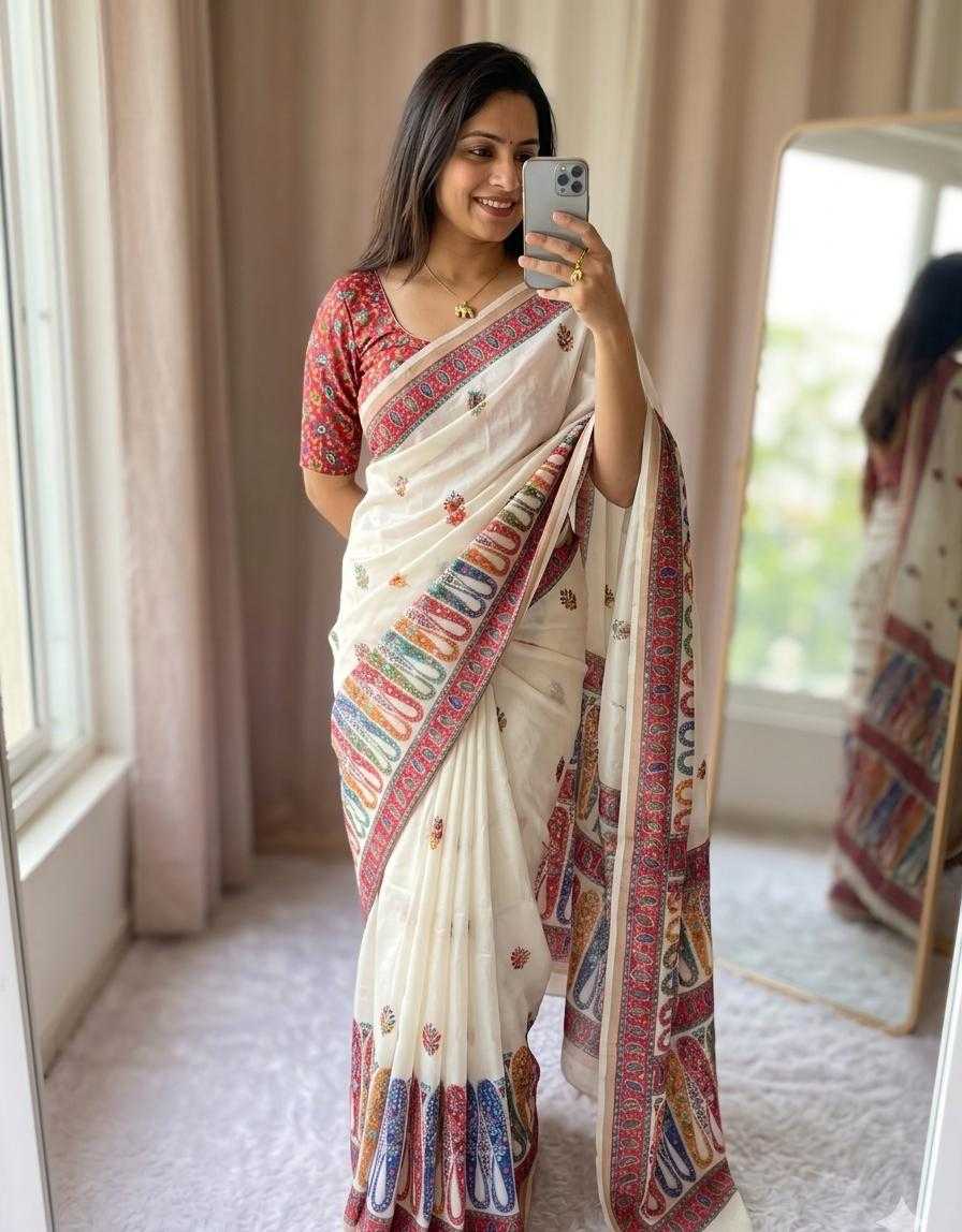YNF Wholesale Cotton Designer Sarees  | Surat Manufacturer