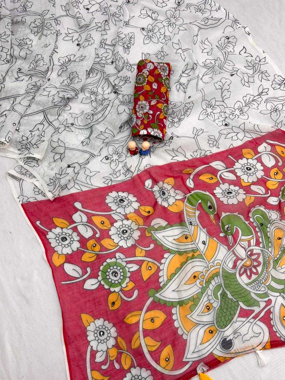 YNF Wholesale Linen Designer Sarees  | Surat Manufacturer