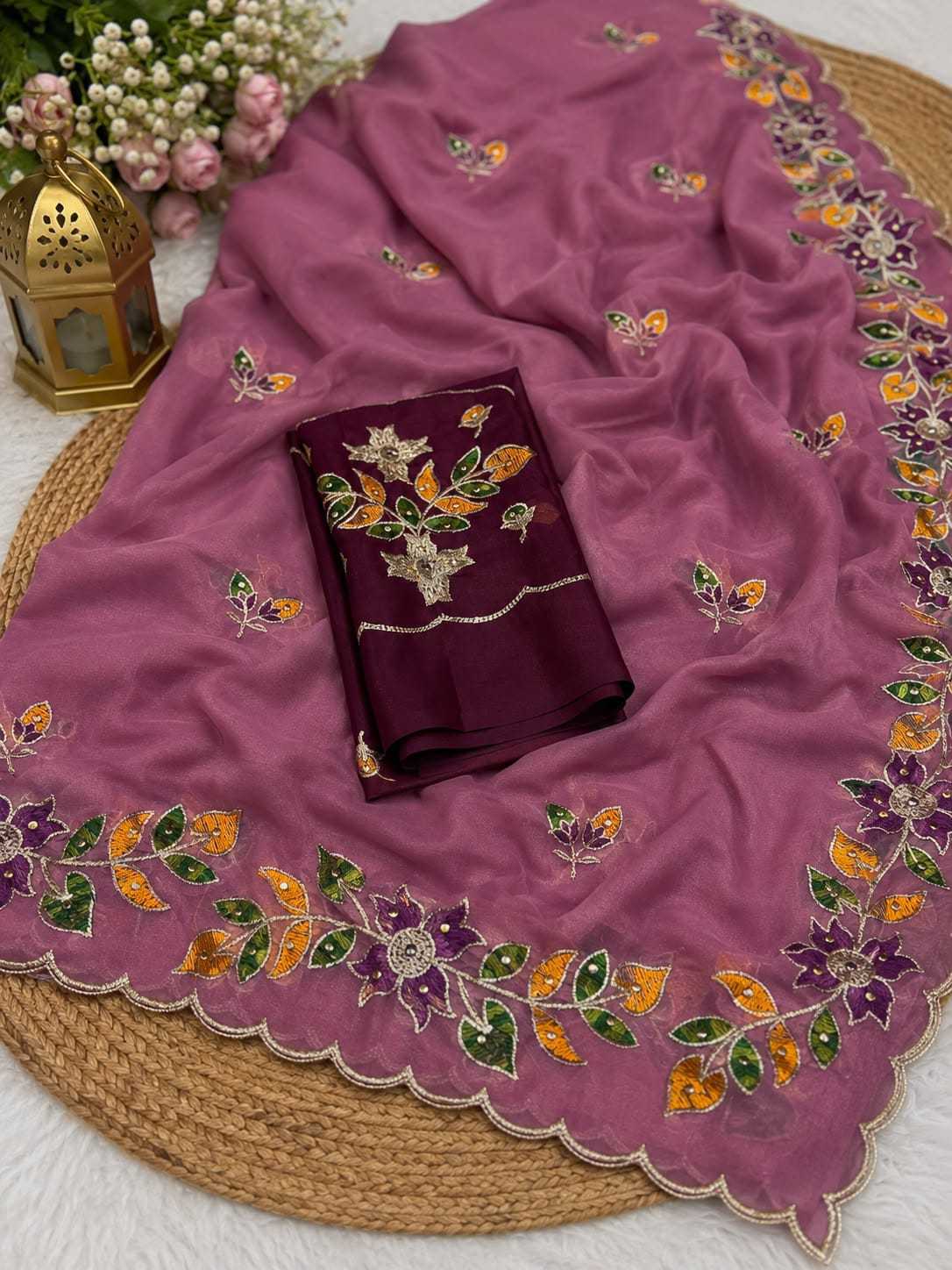 YNF Wholesale Georgette Georgette Sarees  | Surat Manufacturer