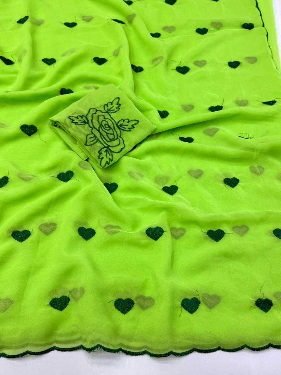 YNF Wholesale Georgette Designer Sarees  | Surat Manufacturer