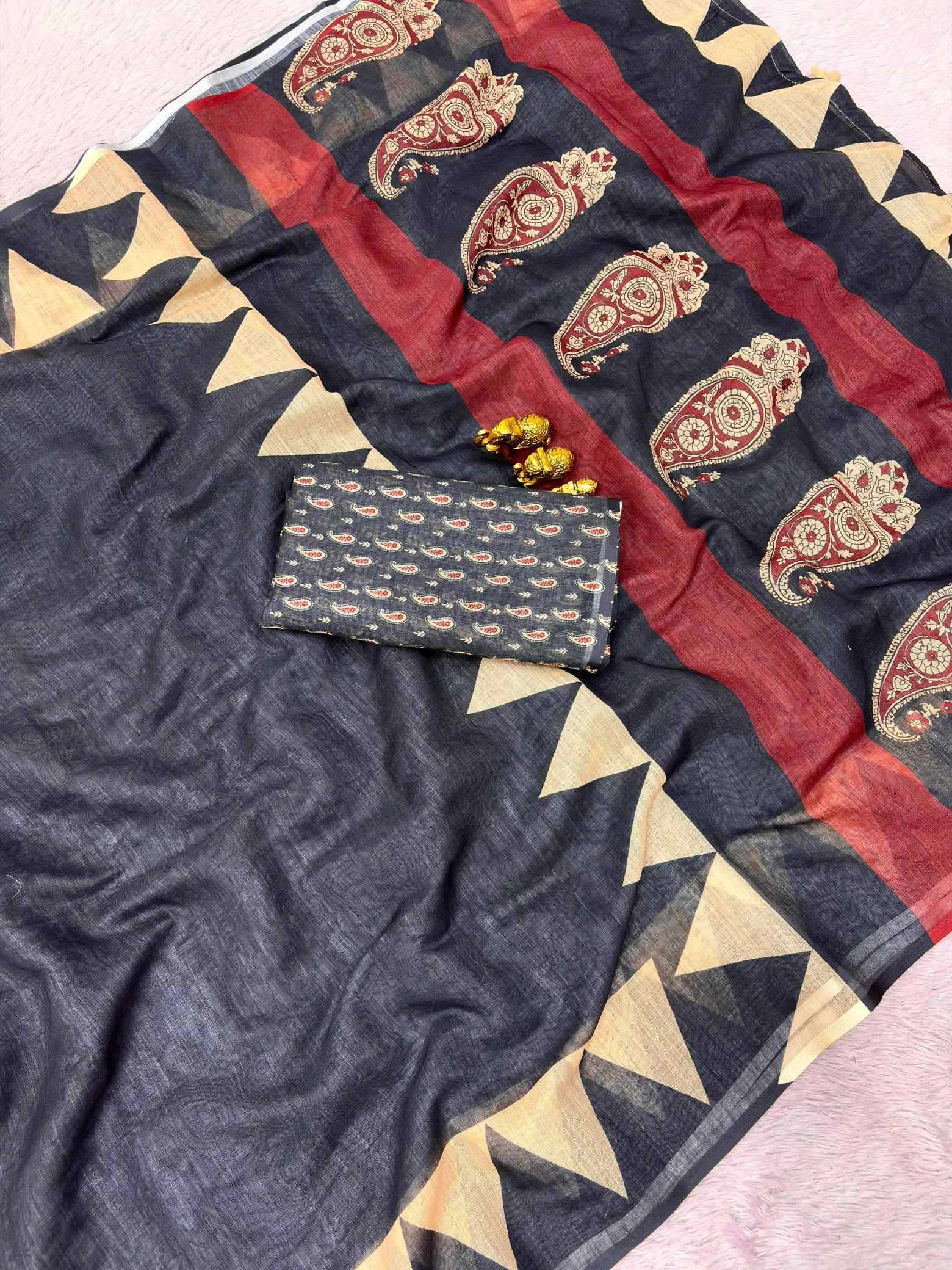 YNF Wholesale Cotton Designer Sarees  | Surat Manufacturer