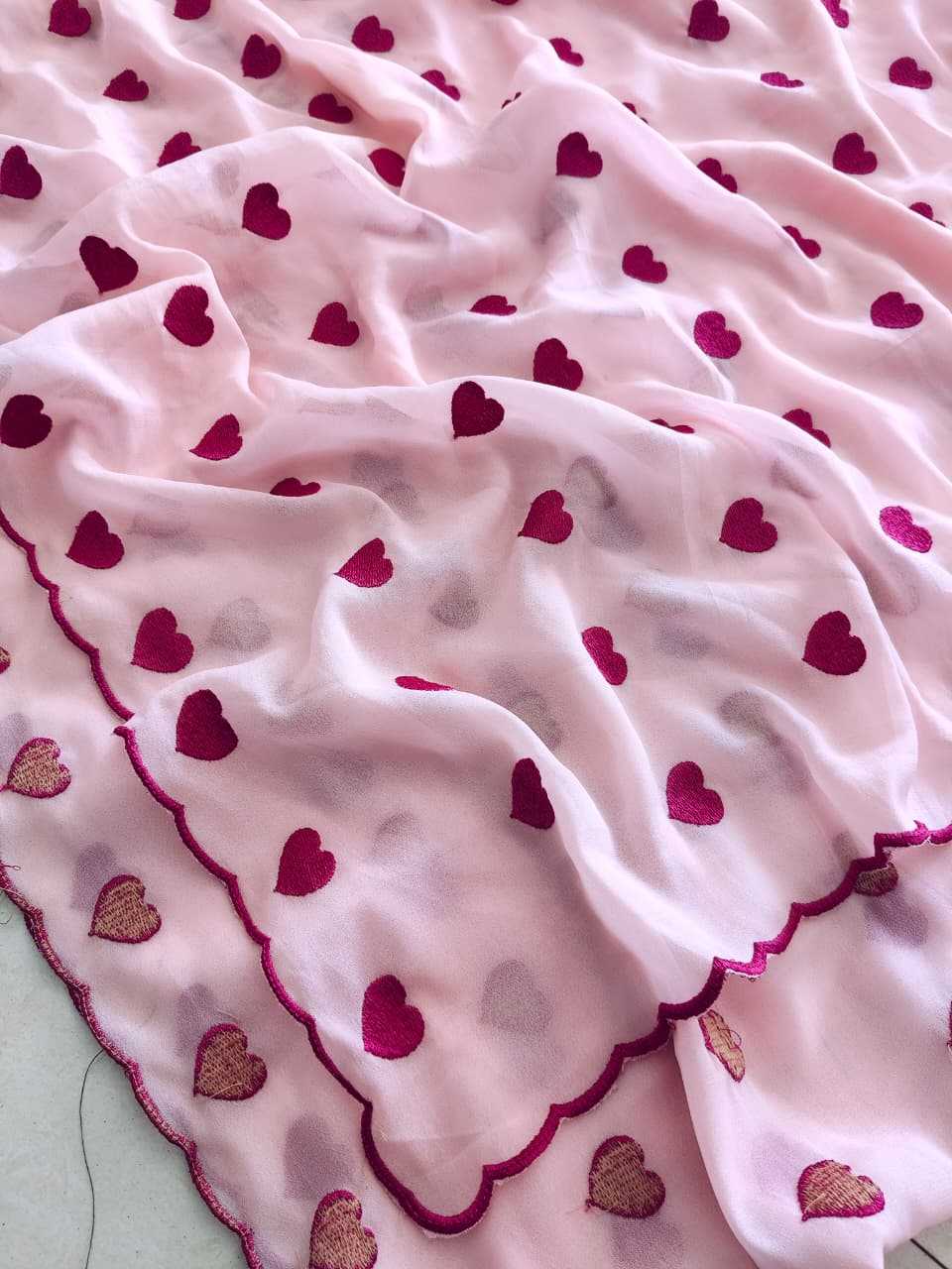 YNF Wholesale Georgette Designer Sarees  | Surat Manufacturer