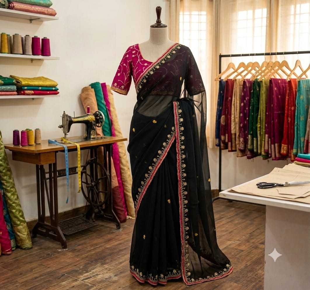 YNF Wholesale Chiffon Designer Sarees  | Surat Manufacturer