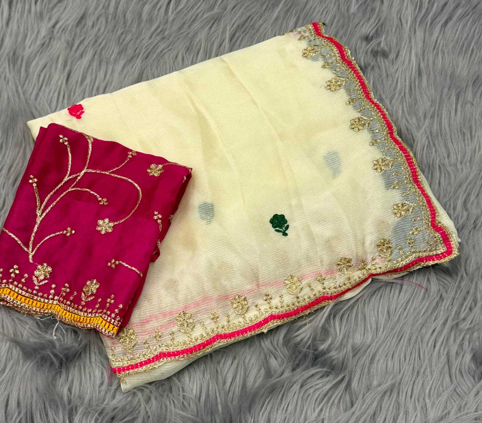 YNF Wholesale Chiffon Designer Sarees  | Surat Manufacturer