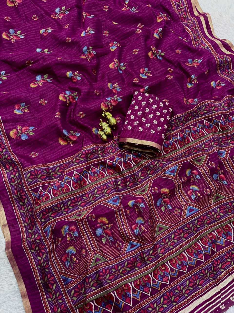 YNF Wholesale Soft Cotton Silk Cotton Silk Sarees  | Surat Manufacturer
