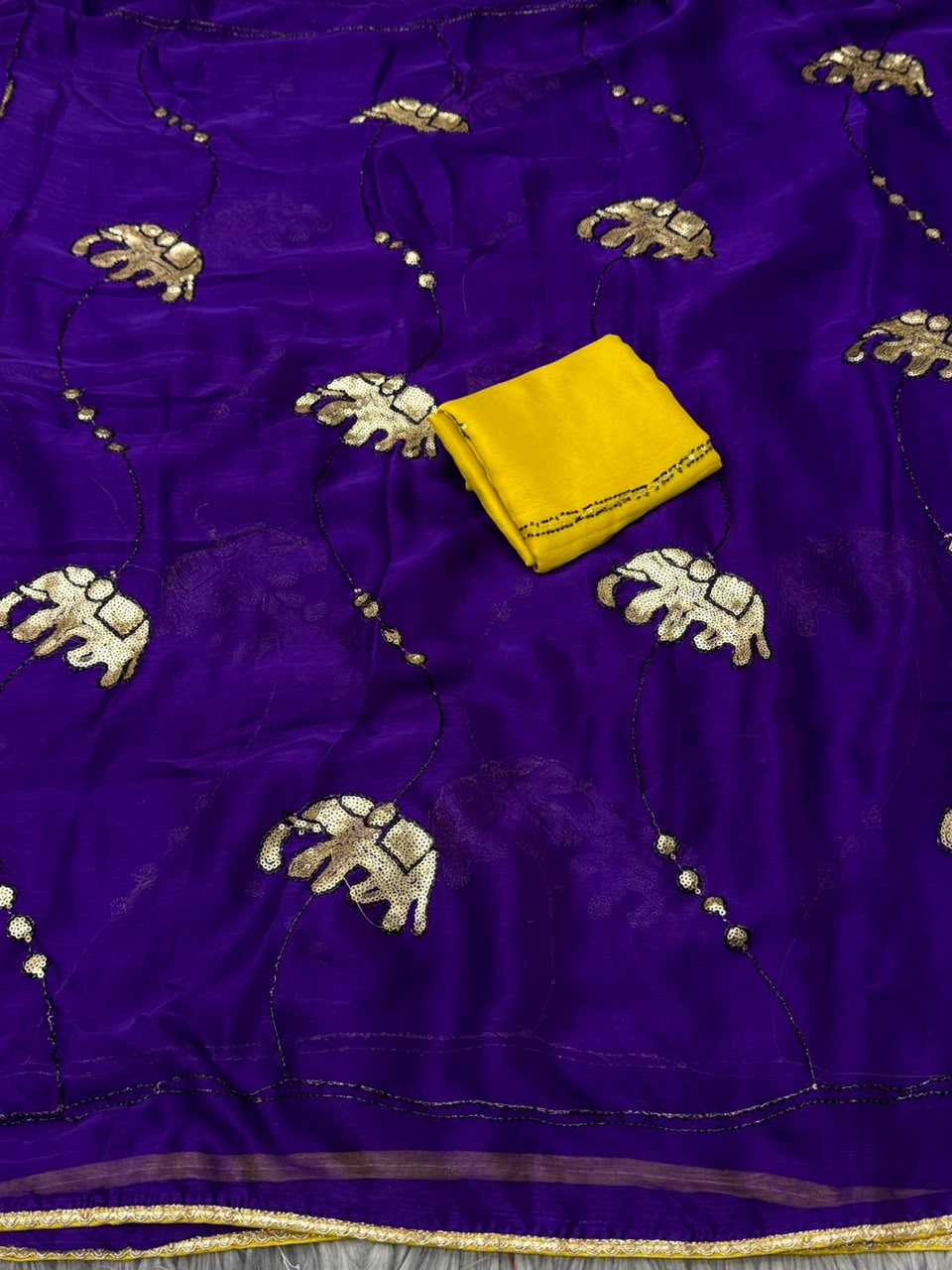 YNF Wholesale Chiffon Designer Sarees  | Surat Manufacturer