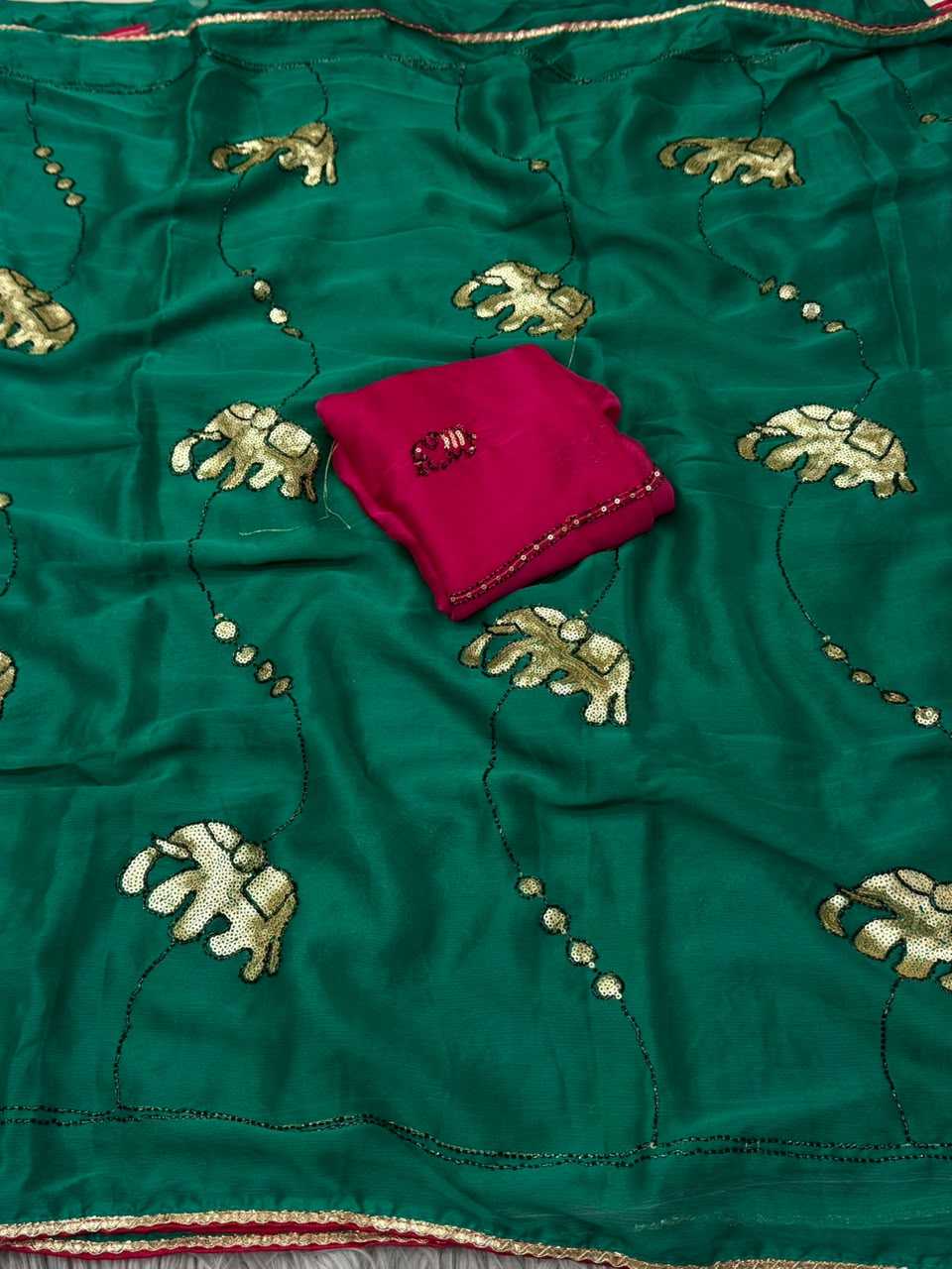 YNF Wholesale Chiffon Designer Sarees  | Surat Manufacturer