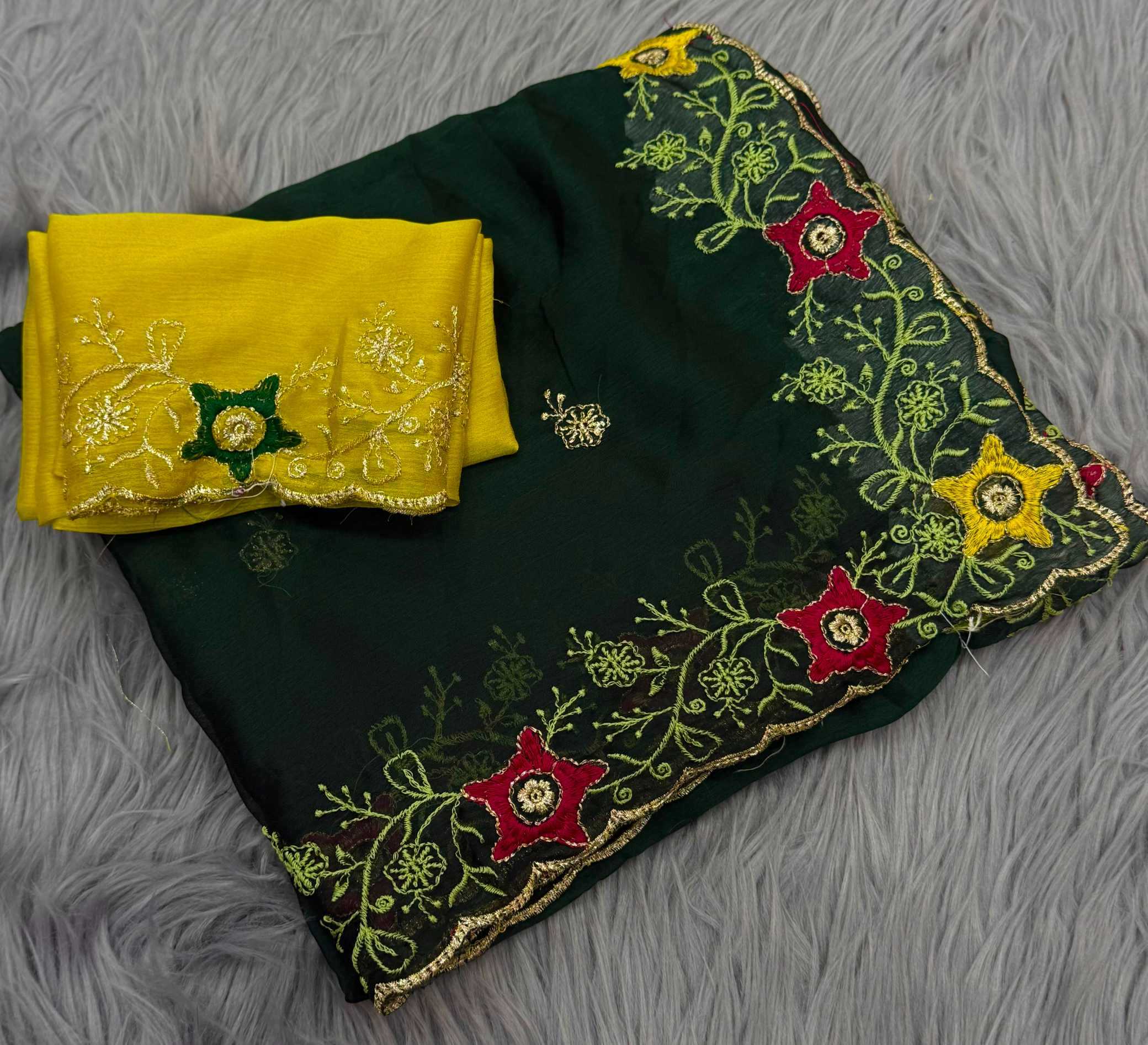 YNF Wholesale Chiffon Designer Sarees  | Surat Manufacturer