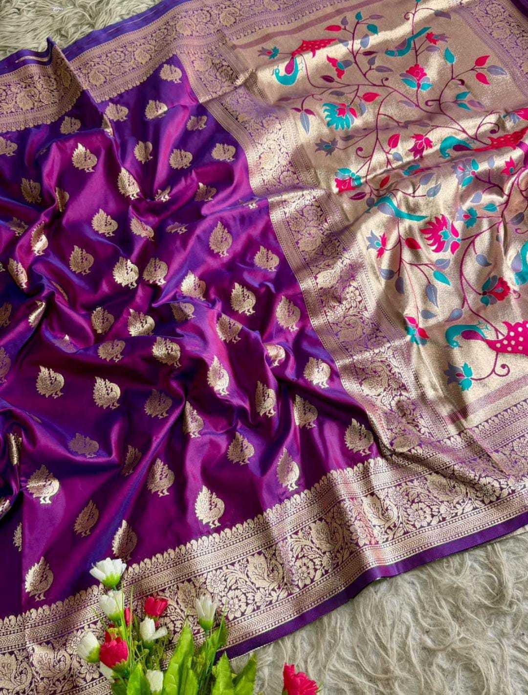 YNF Wholesale Paithani Silk Paithani Sarees  | Surat Manufacturer