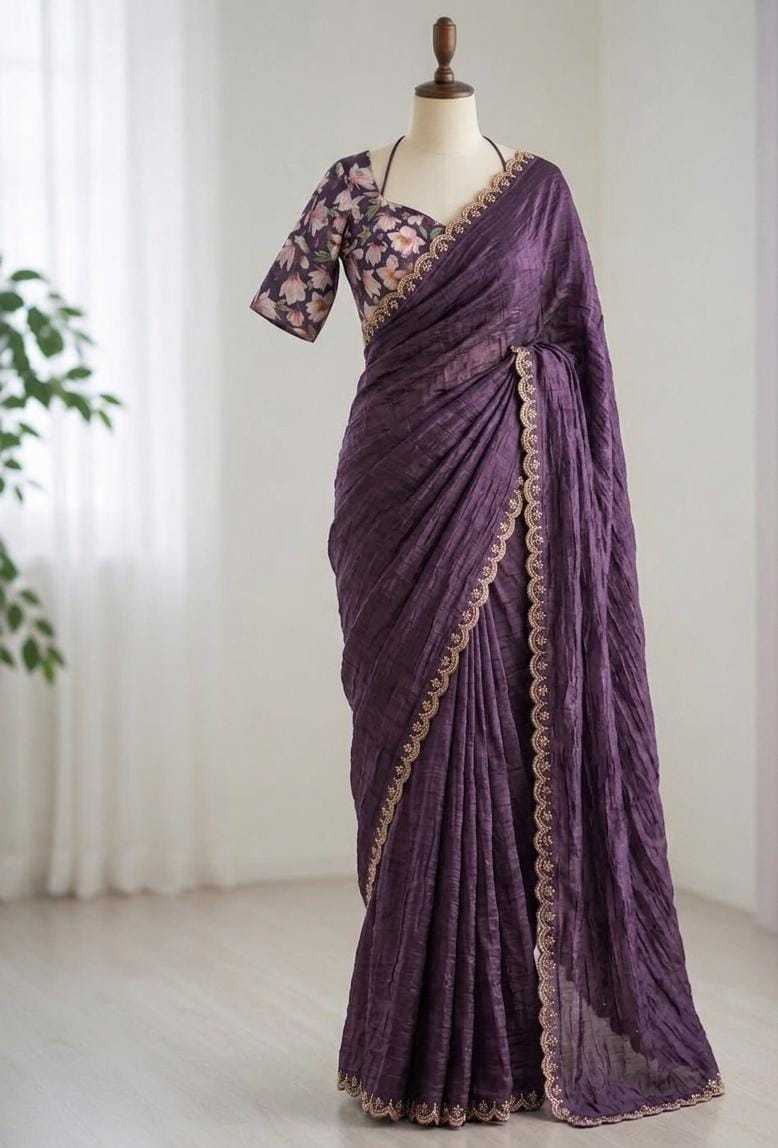 YNF Wholesale Organza Silk Handloom Sarees KESH750 Padmika | Surat Manufacturer