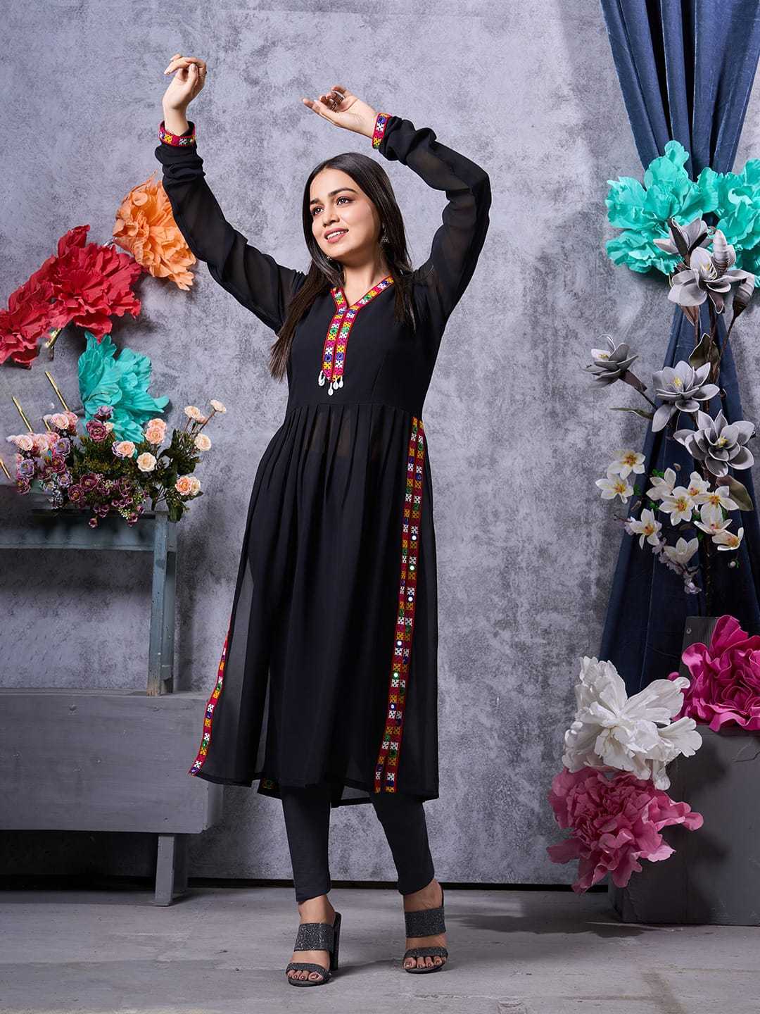 YNF Wholesale Faux Georgette Designer Kurtis KESH751 1026 | Surat Manufacturer